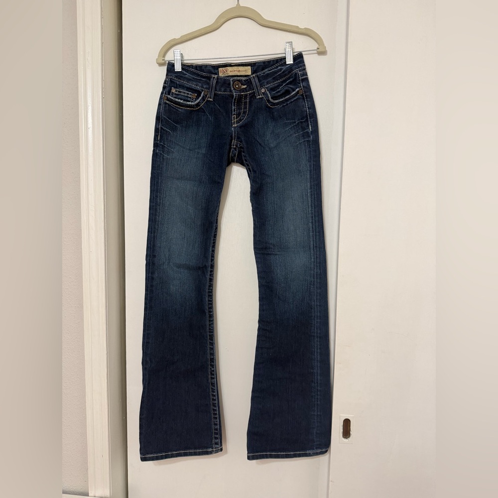 BKE Dark Indigo Women's Boot Cut Jeans